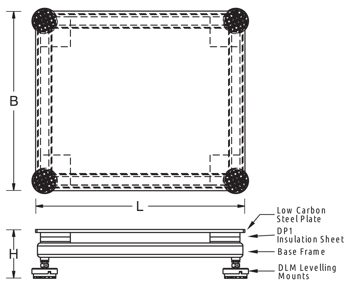 VIP-E / VIP-AM Platforms — technical drawing 2