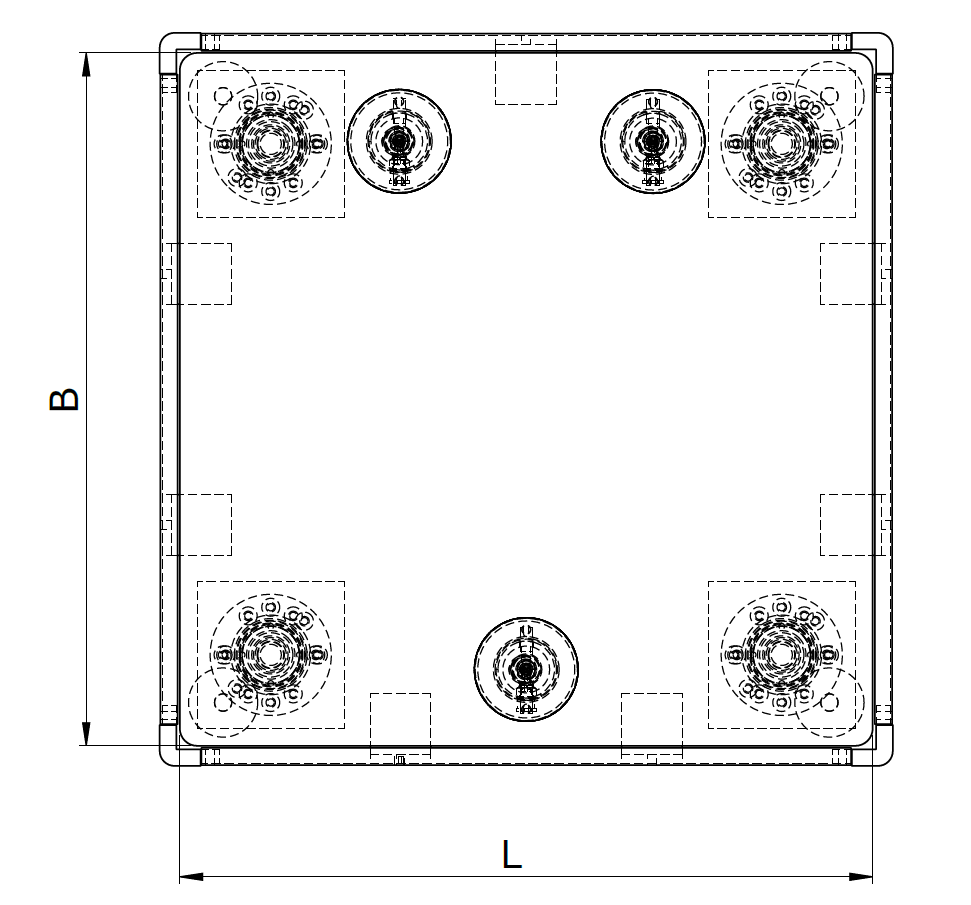 VIP-E / VIP-AM Platforms — technical drawing 3