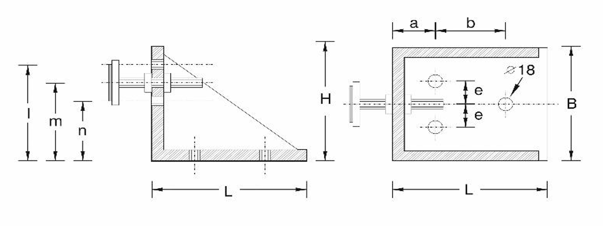 Series DTXL / DML — technical drawing 3