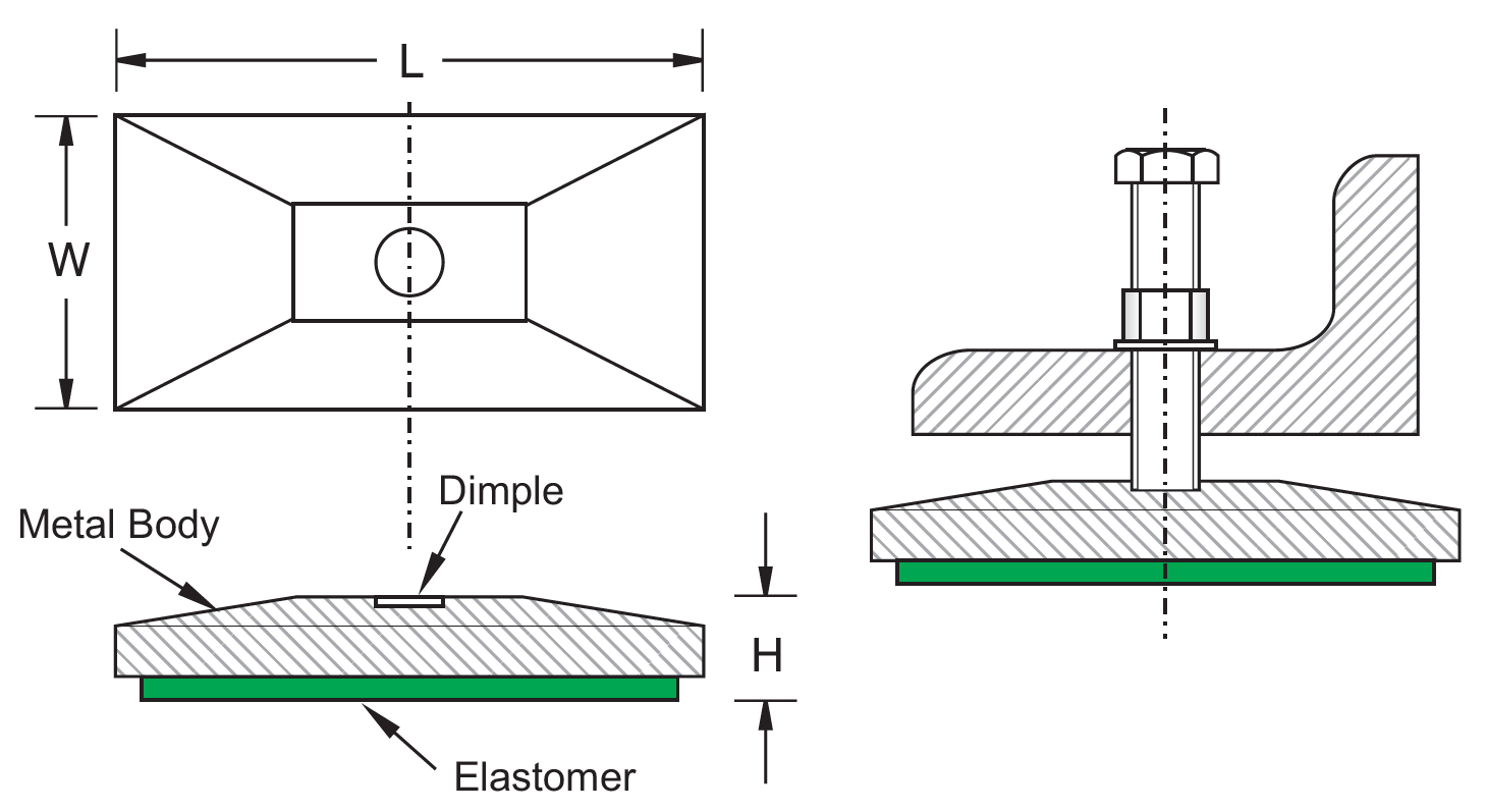 Series SL / SLS — technical drawing 1