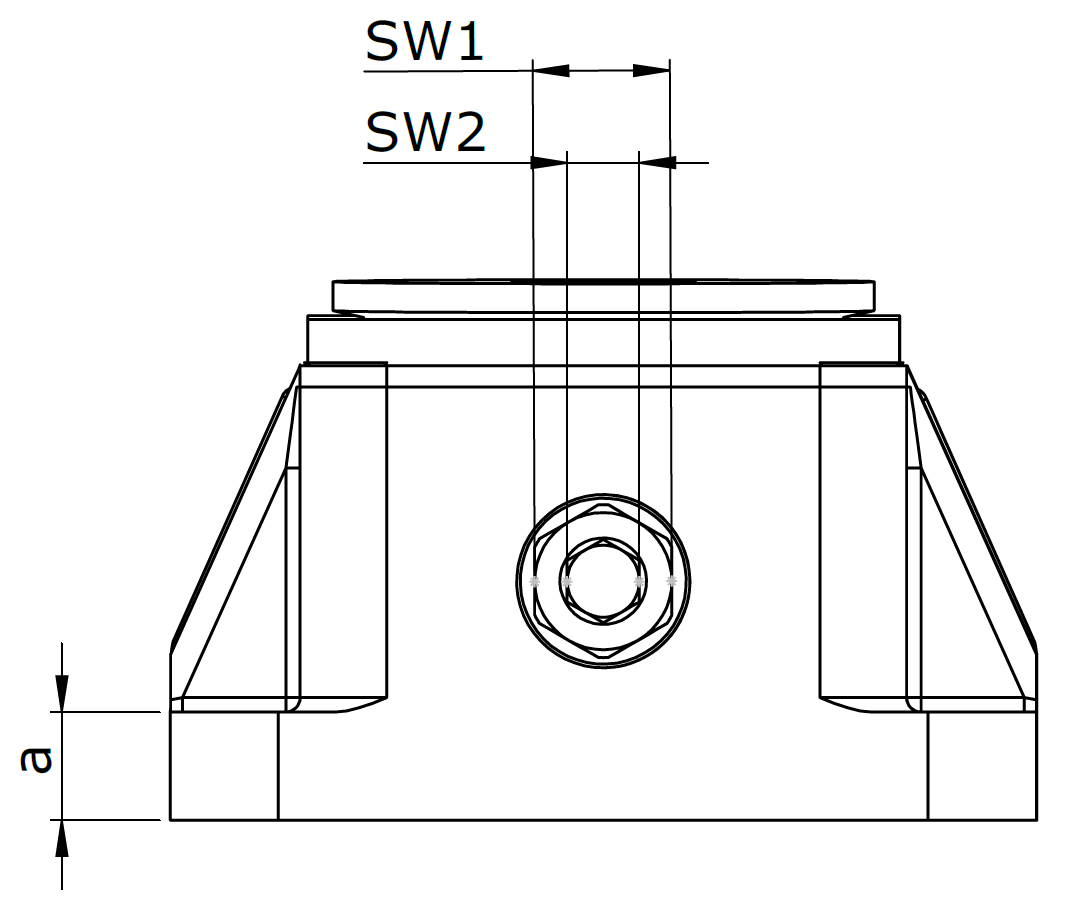 Series VHS / VHS-LA — technical drawing 3