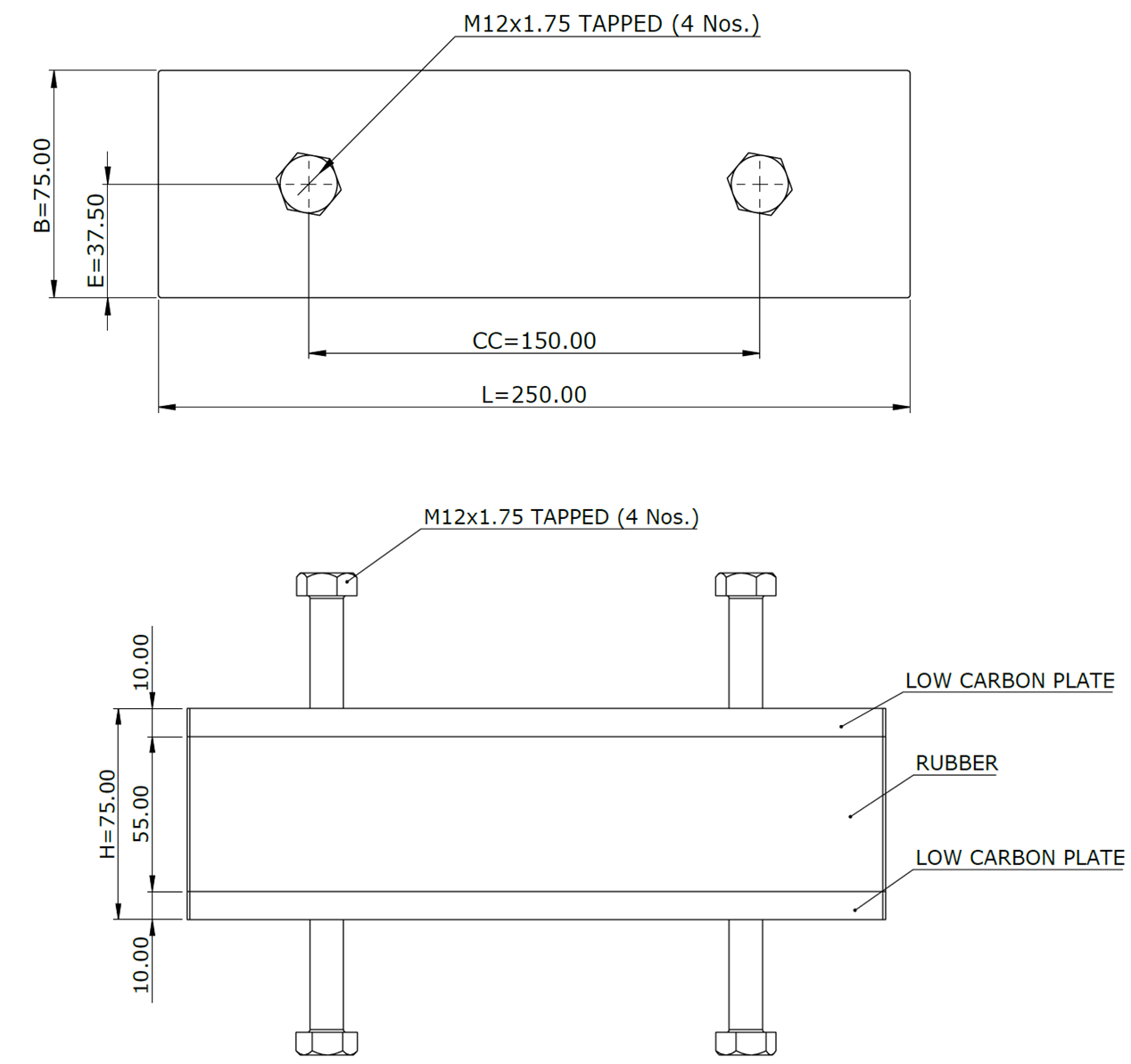 Series DSM — technical drawing 2