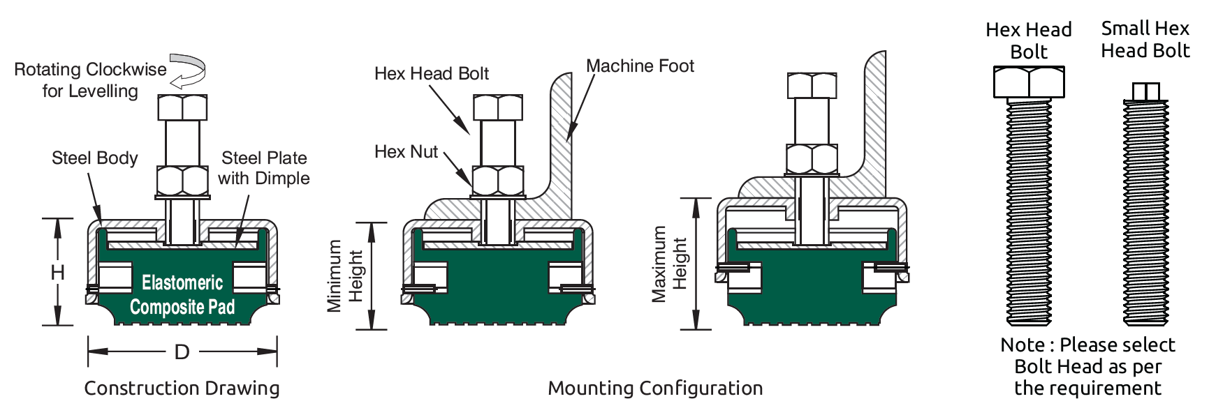Series DLK — technical drawing 1
