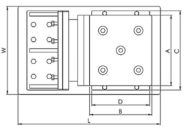 Series DXO-SP1 — technical drawing 1