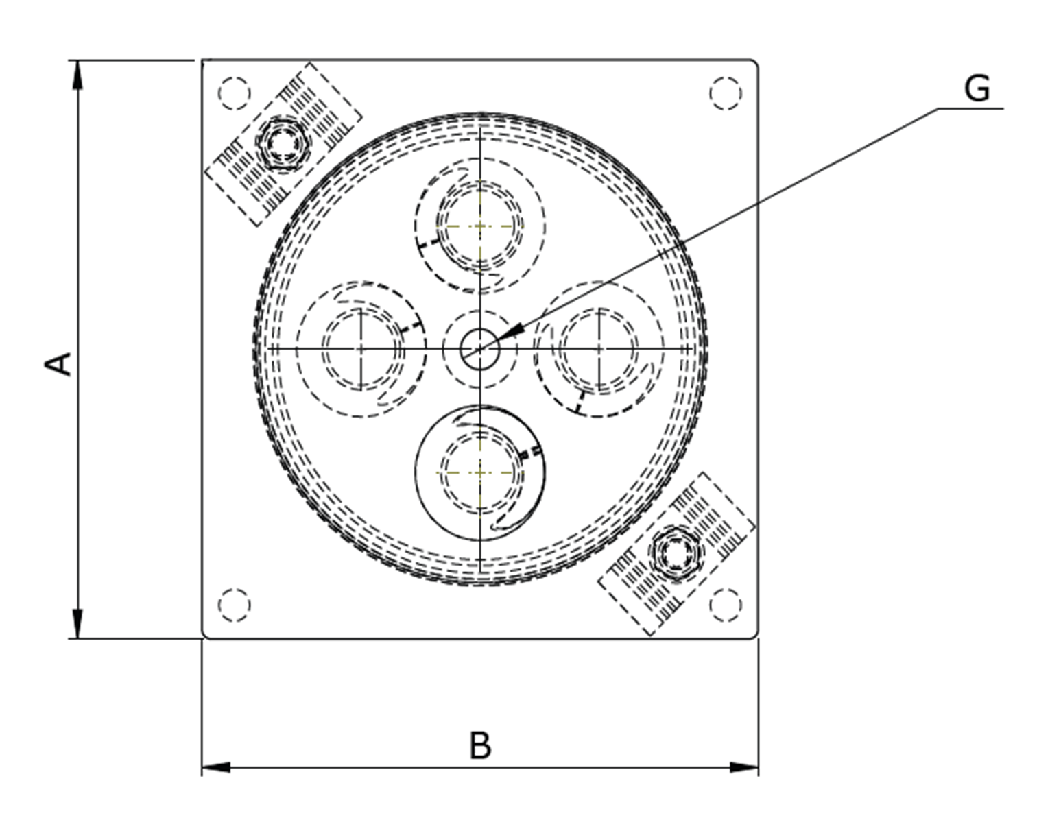 Series RBD-RT-LV / RDD-RT-LV — technical drawing 3