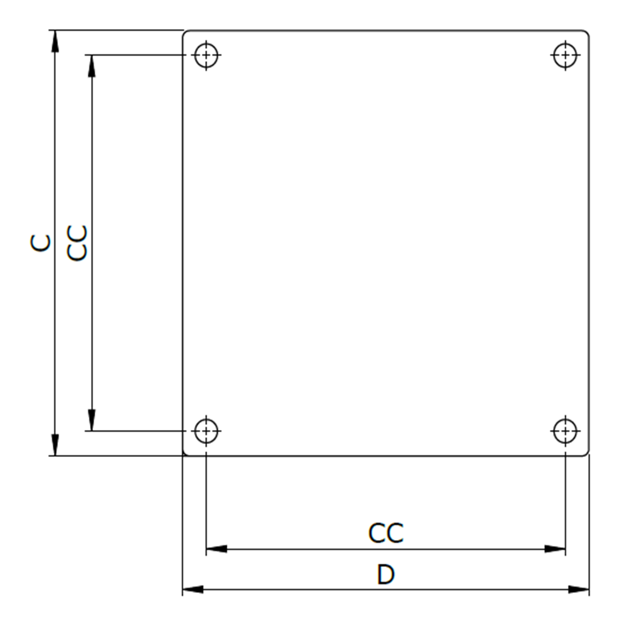 Series RBD-RT-LV / RDD-RT-LV — technical drawing 4