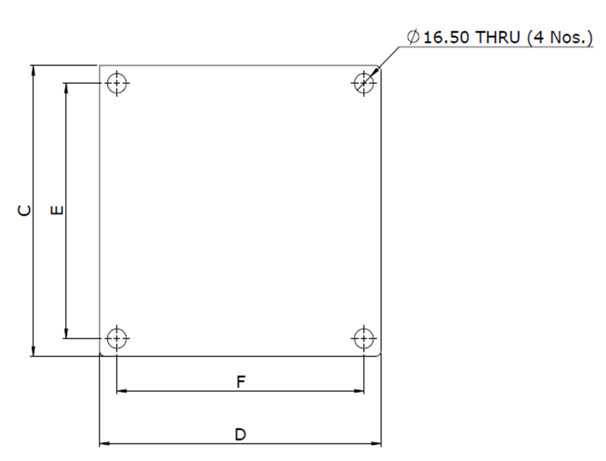 Series RAD-RT / RBD-RT / RDD-RT — technical drawing 4