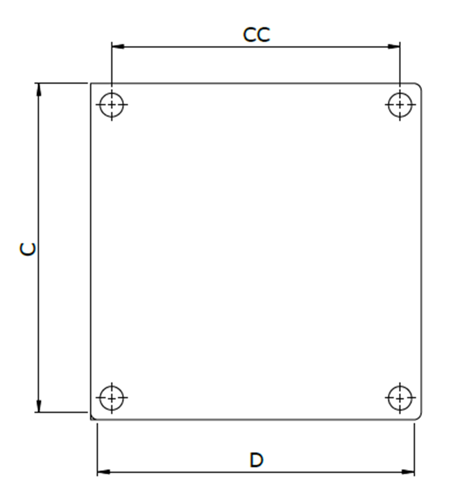 Series RAD-RT / RBD-RT / RDD-RT — technical drawing 8