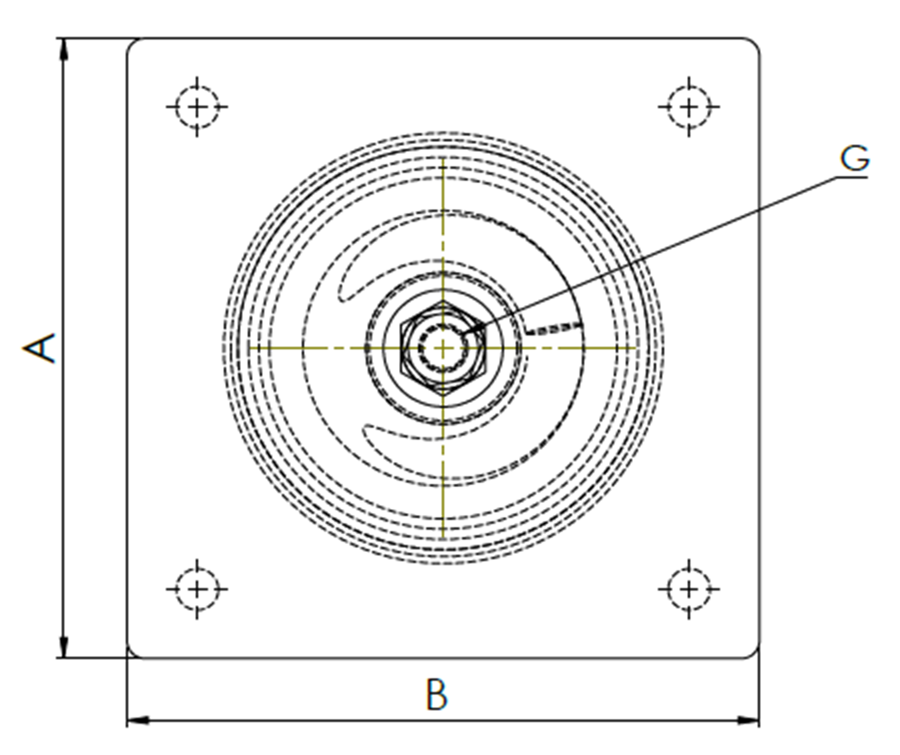 Series RAD-RT / RBD-RT / RDD-RT — technical drawing 7