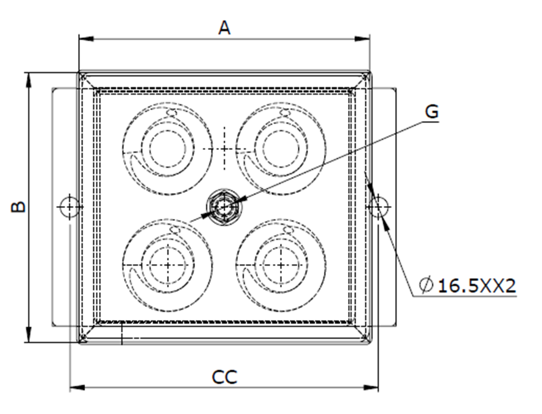 Series RBD / RDD — technical drawing 6