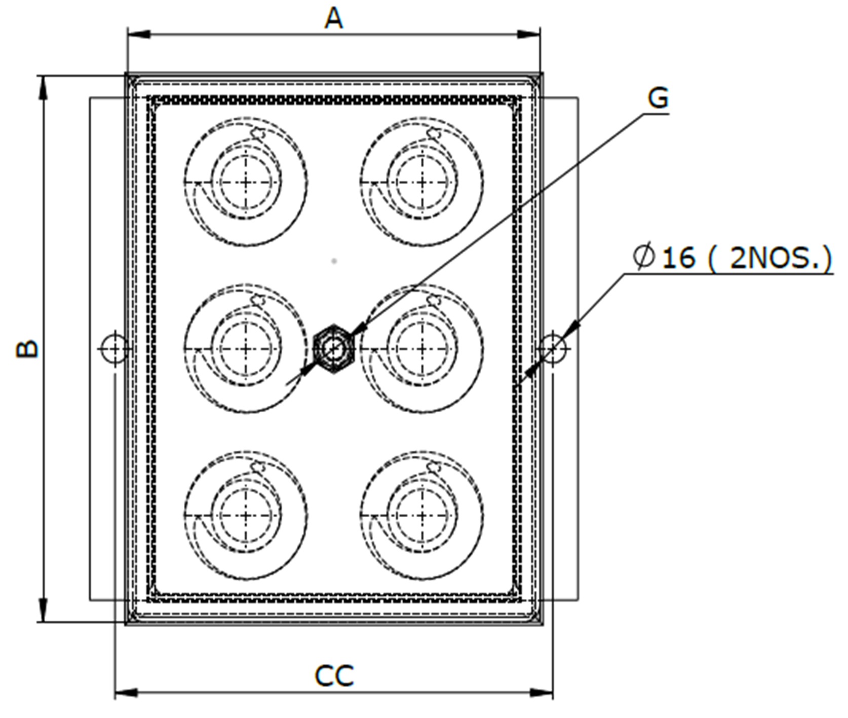 Series RBD / RDD — technical drawing 7