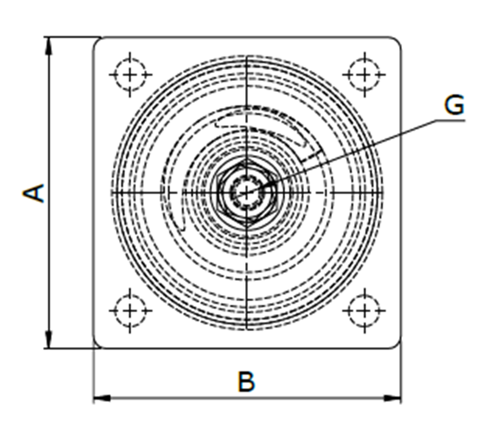 Series RT-SP2 / RT-SP3 — technical drawing 7