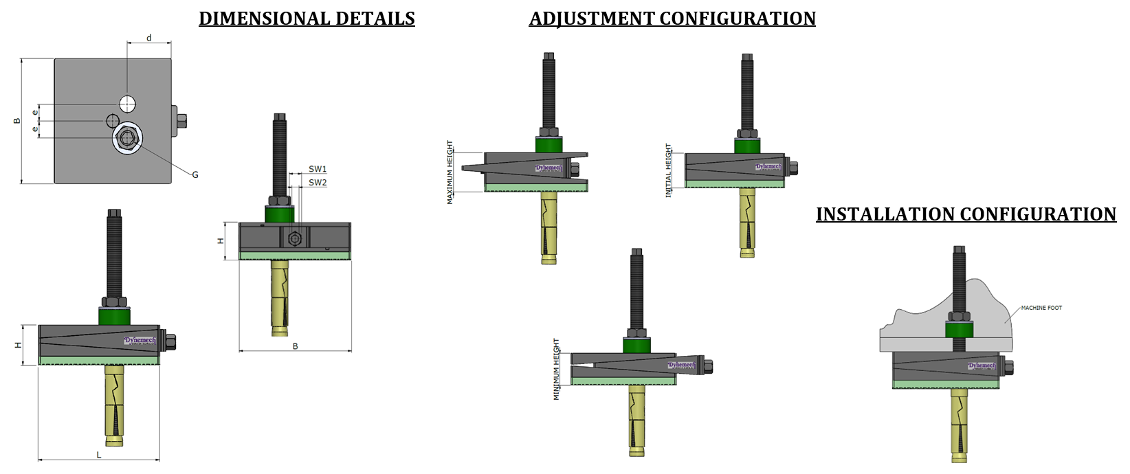Series DT — technical drawing 1